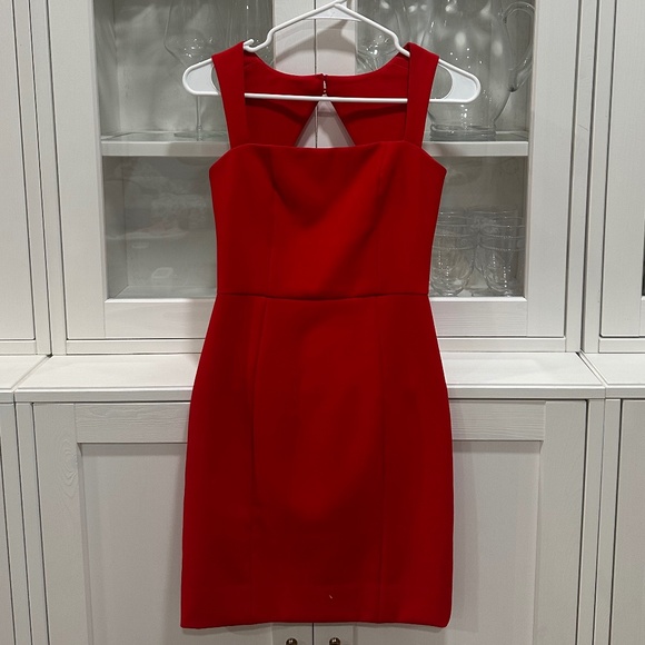 Likely Short Red Dress - Picture 1 of 2
